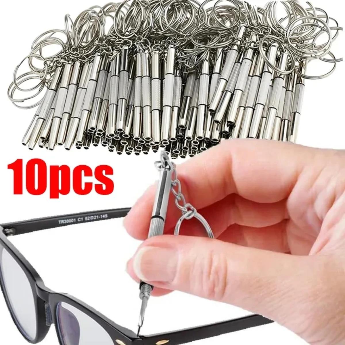 Watchmaker Screwdriver - Minidestornillador 3 en 1, gafas ópticas,