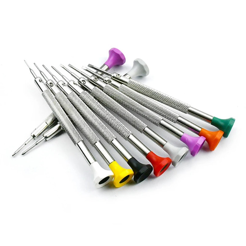 Watchmaker Screwdriver - Destornillador de precisión de 0,6-2,0mm, juego