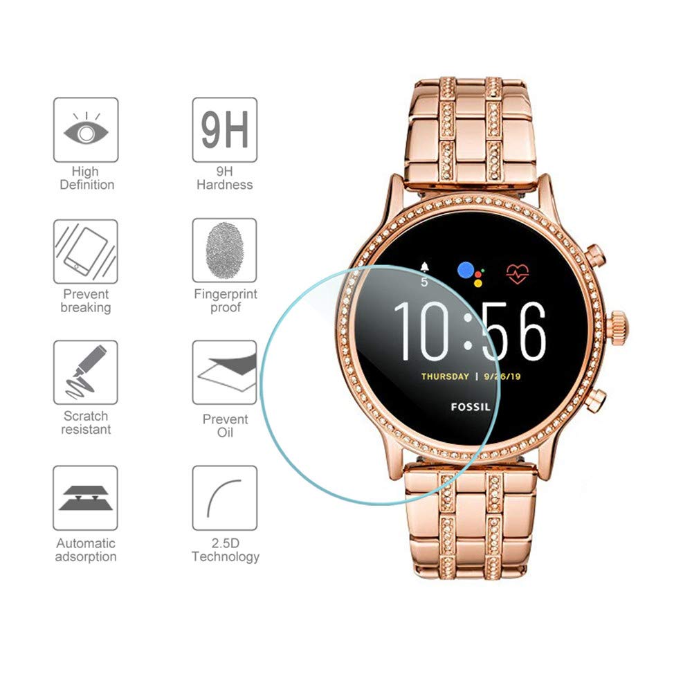 Fossil Watches Smartwatch Gen 5 - Vidrio templado de 2 piezas para