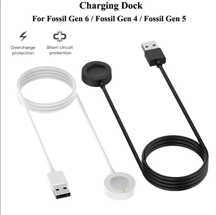 Fossil Watches Smartwatch Gen 5 - Base de Carga Magnética USB Rápida