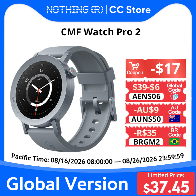 Smartwatch Noise Watches - Versión Global del Reloj Inteligente Nothing