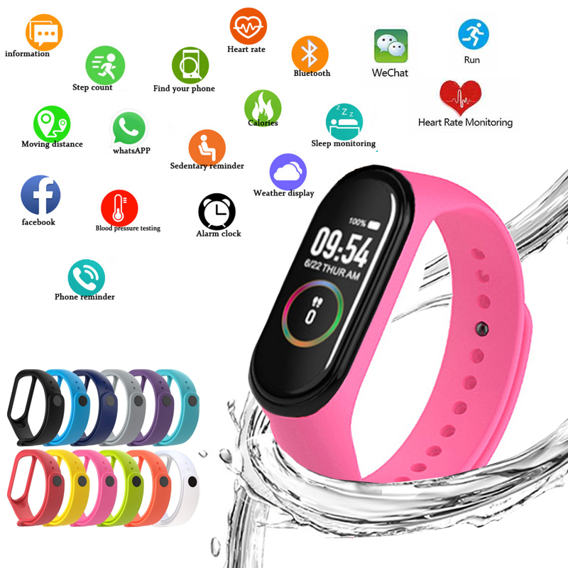 Smartwatch Watches For Women Brands - Relojes inteligentes M4, pulseras deportivas para