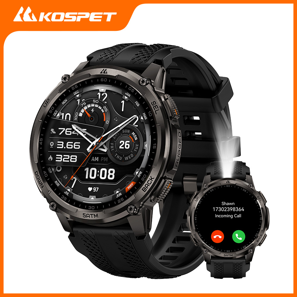 Smartwatch Watches For Men With Gps - Reloj inteligente KOSPET TANK T4C para