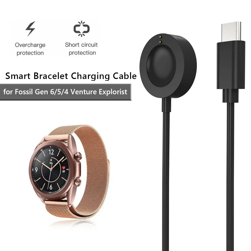 Fossil Watches Smartwatch Gen 5 - Base de carga magnética rápida USB