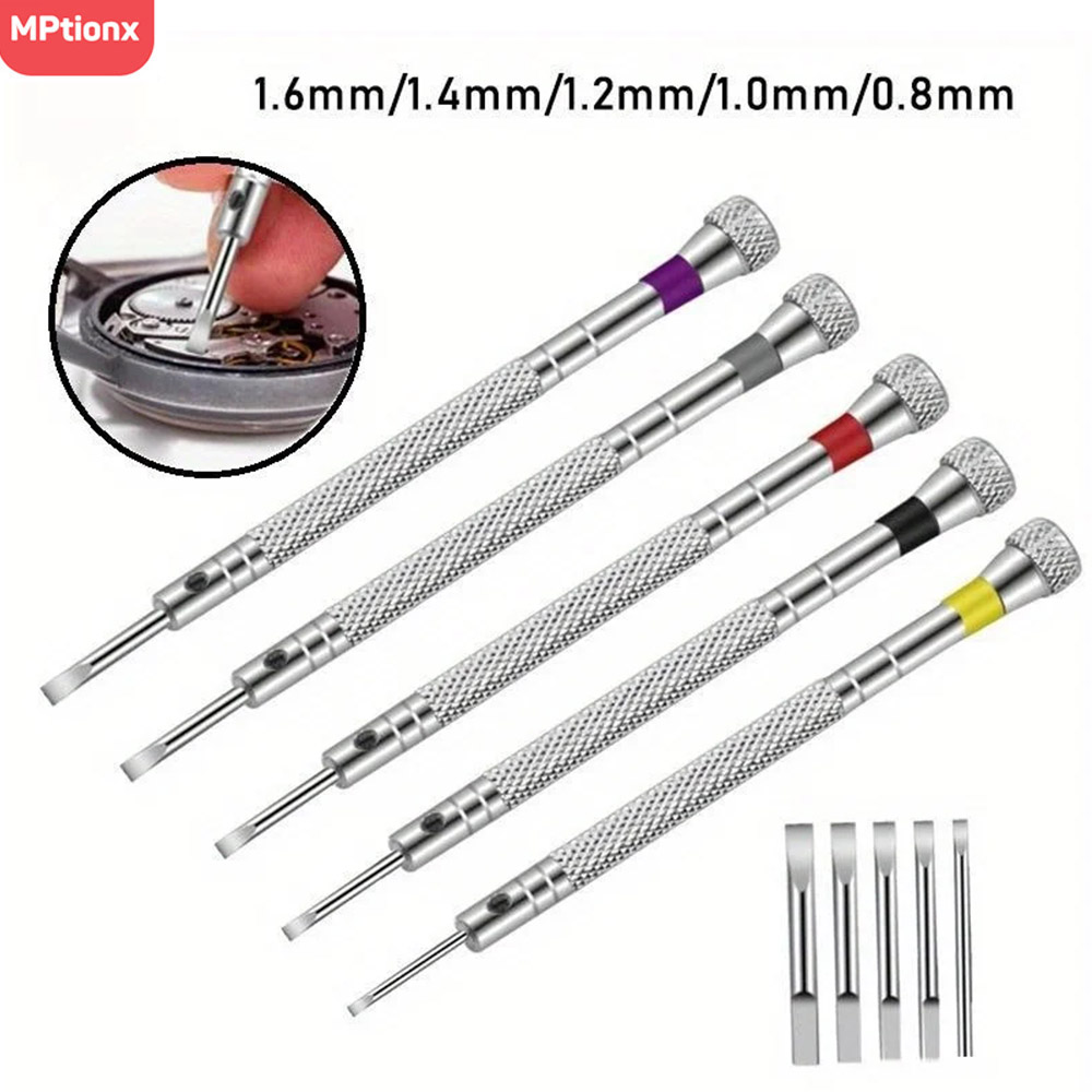 Watchmaker Screwdriver - 5 unids/set destornillador de acero de