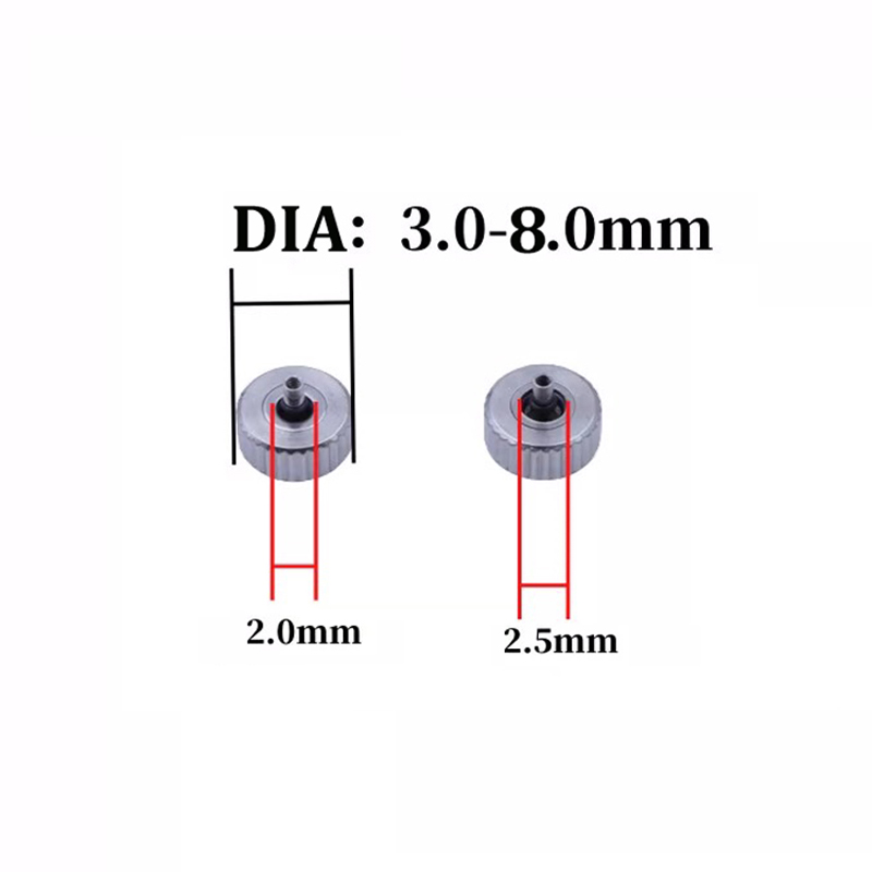 Lote de 5 coronas de reloj de  - Watch Crown Pusher reseña y precio