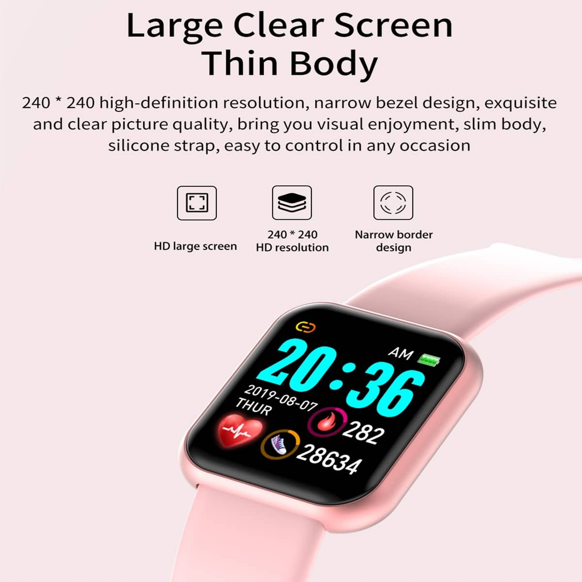 Reloj inteligente Y68 D20 para - Smartwatch Watches For Kids reseña y precio