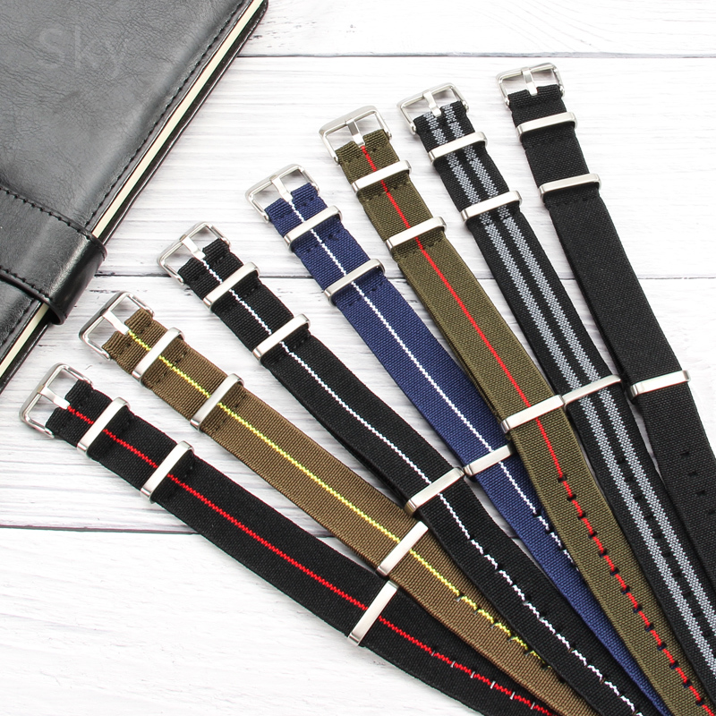 Correa de reloj del ejército f - Nato Strap Nylon reseña y precio