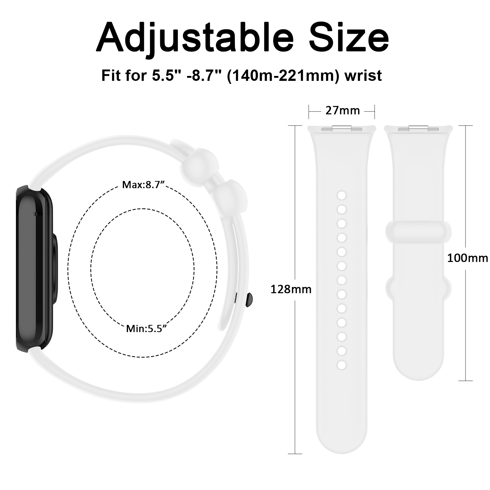Correa de silicona para Xiaomi - Tag Watches Smartwatch reseña y precio