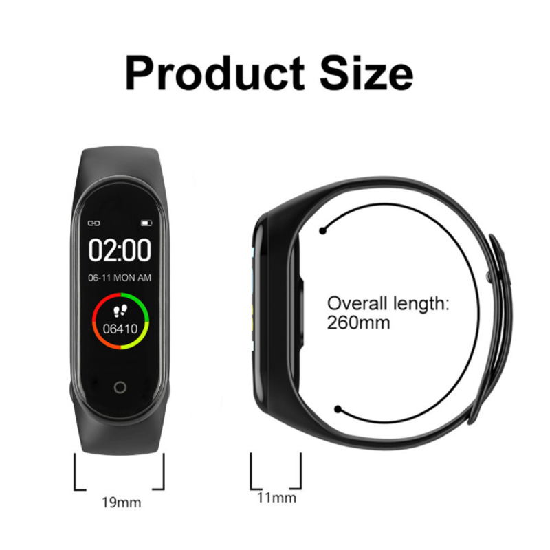 Relojes inteligentes M4, pulse - Smartwatch Watches For Women Brands reseña y precio