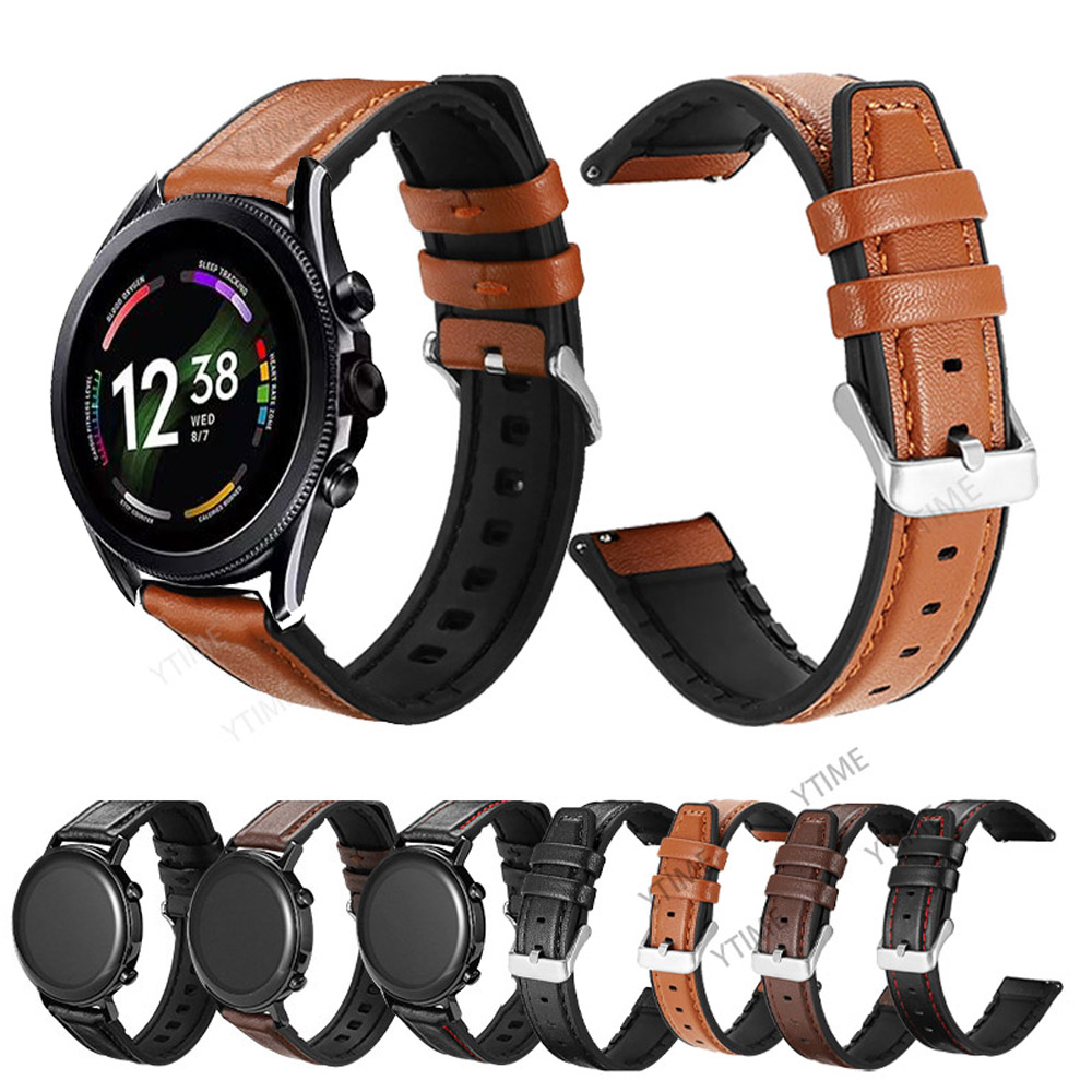 Correa de cuero de silicona de - Fossil Watches Smartwatch Gen 5 reseña y precio