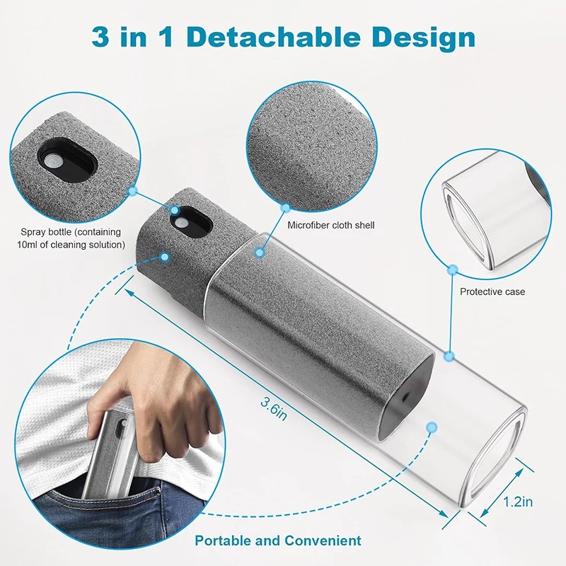 Mini Spray Limpiador de Pantal - Watch Polishing Cloth reseña y precio