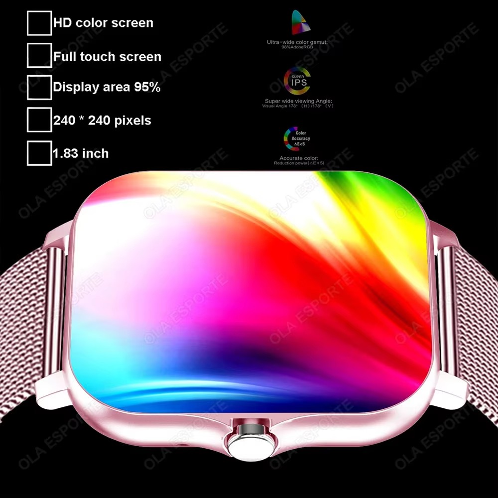 Reloj Inteligente Multifuncion - Smartwatch Sports Watches For Women reseña y precio