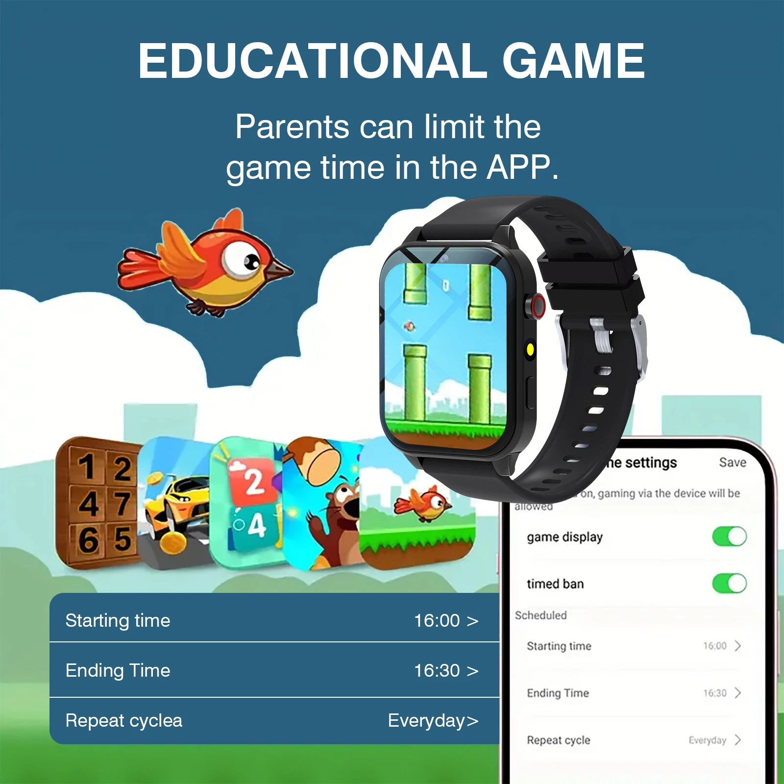 Reloj inteligente para niños,  - Smartwatch Watches For Kids reseña y precio
