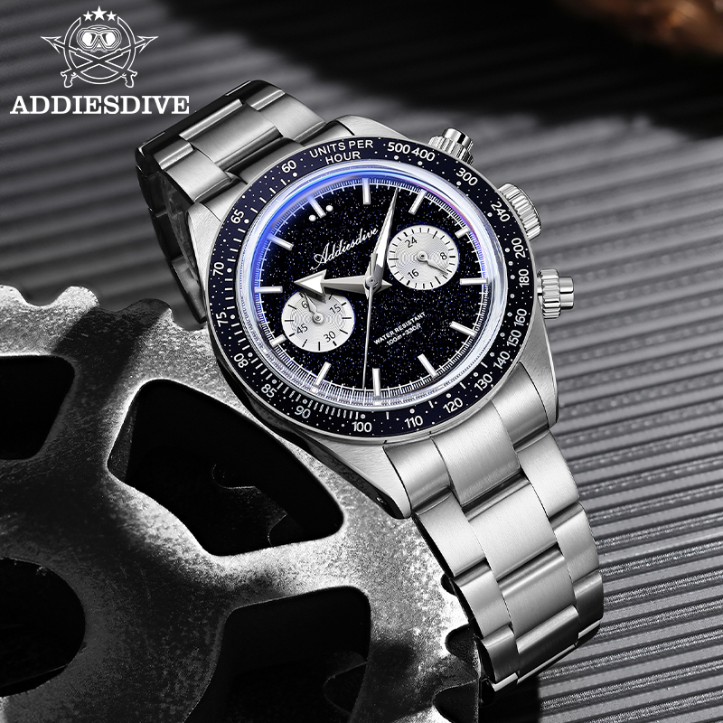 Relojes de cuarzo ADDIESDIVE p - Watch Crown Pusher reseña y precio