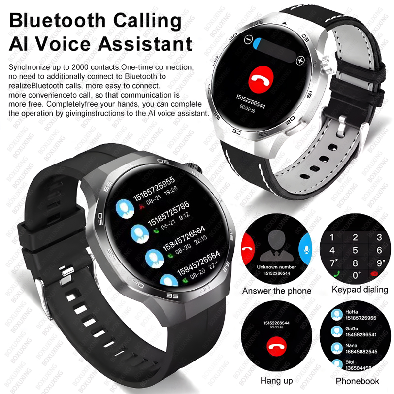 2026 nuevo reloj BOXUXING 5 MA - Smartwatch Watches For Men With Gps reseña y precio