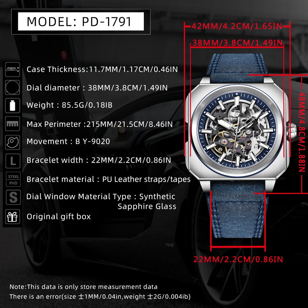 Reloj PAGANI DESIGN para hombr - Rolex Watch Datejust reseña y precio