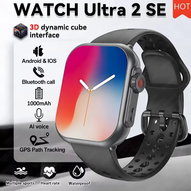 Reloj Ultra K62 hombres mujere - Smartwatch Watches For Men With Gps reseña y precio