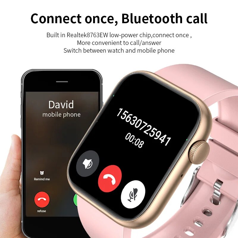 LIGE-reloj inteligente para ho - Smartwatch Sports Watches For Women reseña y precio