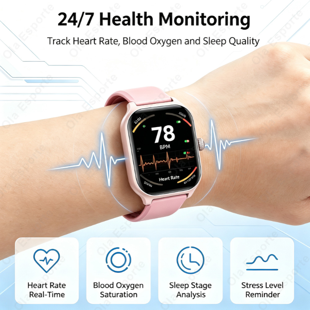 Reloj Inteligente Plus para Ho - Smartwatch Sports Watches For Women reseña y precio