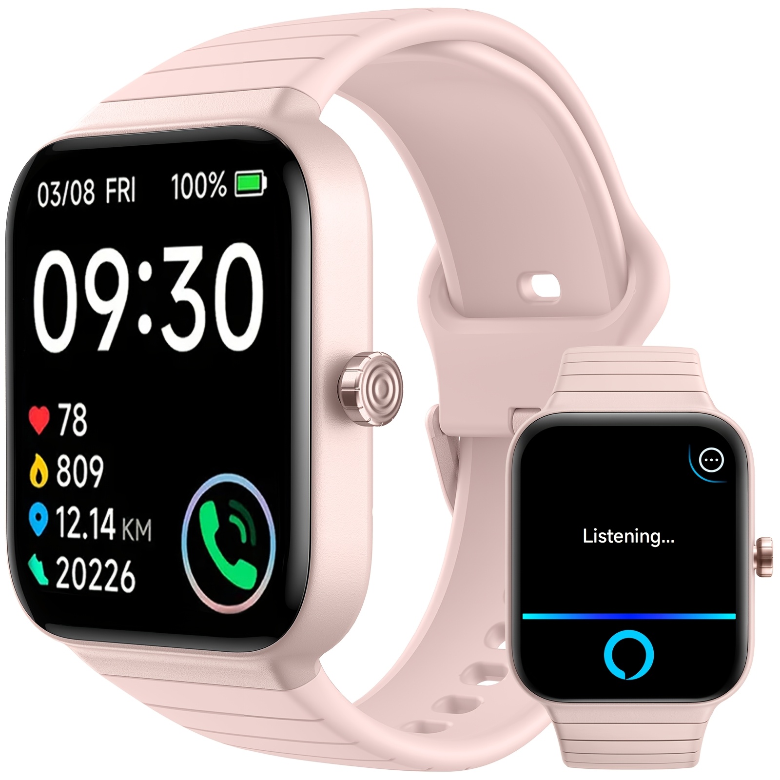 Reloj inteligente ultra inteli - Smartwatch Iphone Watch For Men reseña y precio