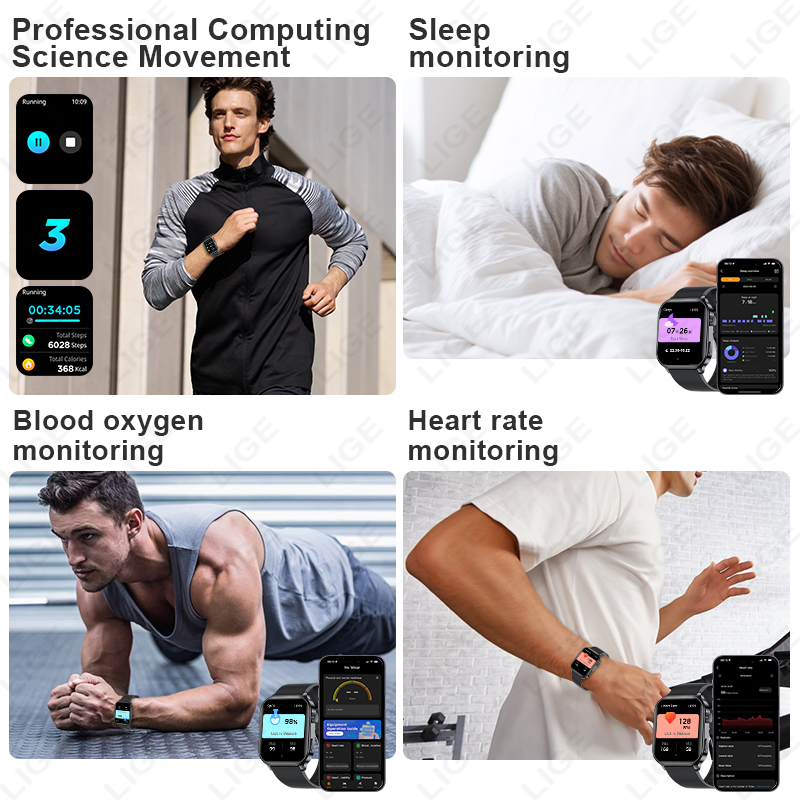 Reloj inteligente LIGE Origina - Smartwatch Watches For Women Brands reseña y precio